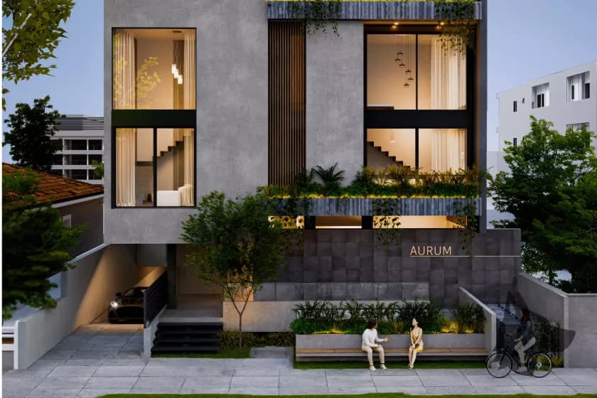 Aurum Blue View Cymaco - Fachada