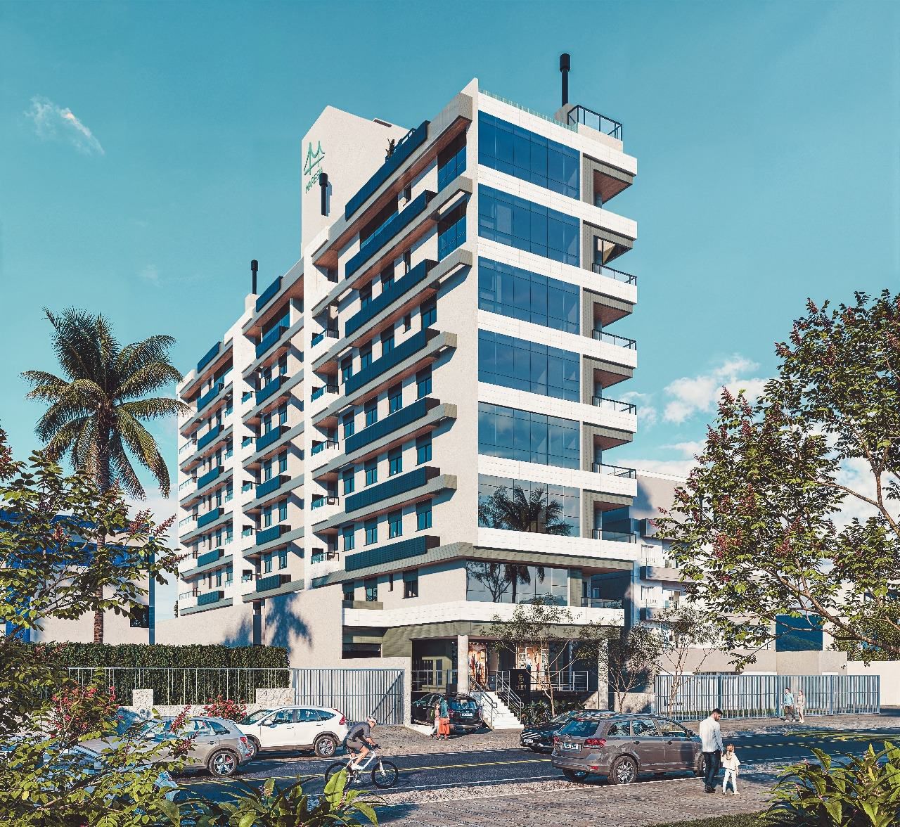 Bohn Residence e Office Maresia - Fachada diurna